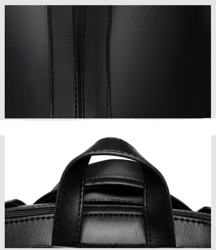 Premium Leather Backpack: Stylish and Functional - Image 12
