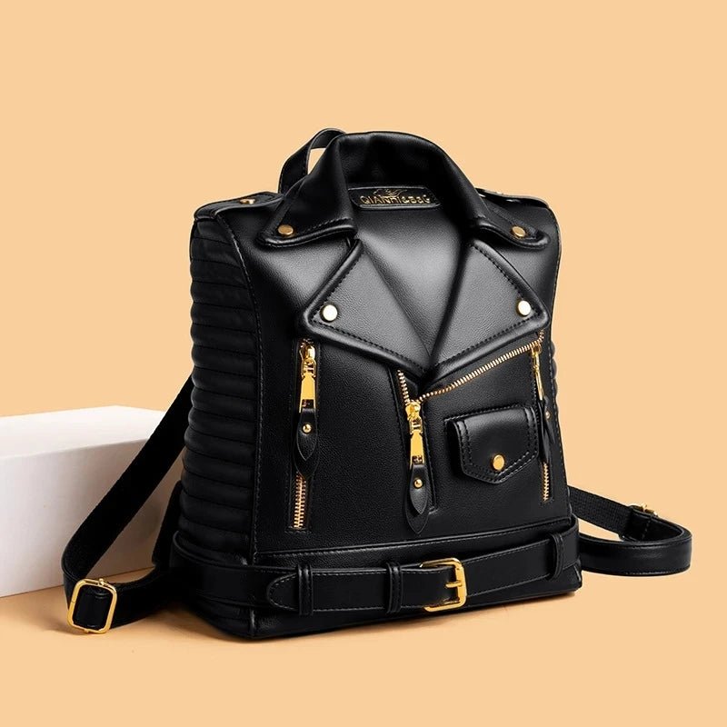 Premium Leather Backpack: Stylish and Functional - Image 8