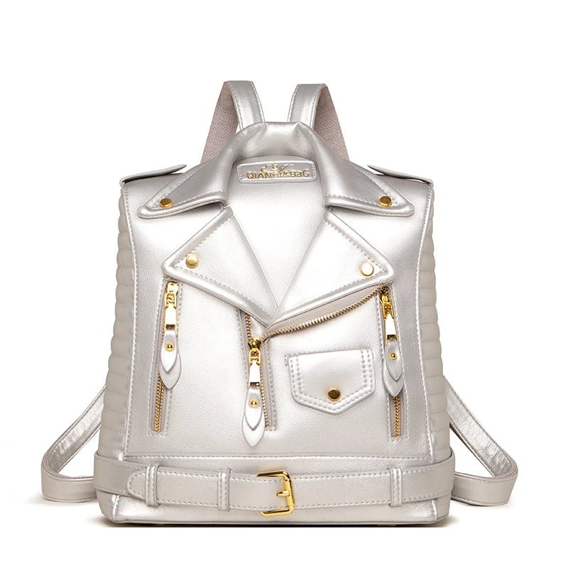 Premium Leather Backpack: Stylish and Functional - Image 3