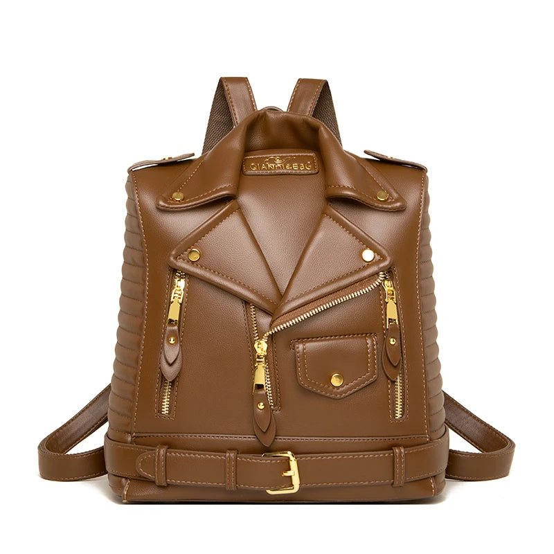 Premium Leather Backpack: Stylish and Functional - Image 4