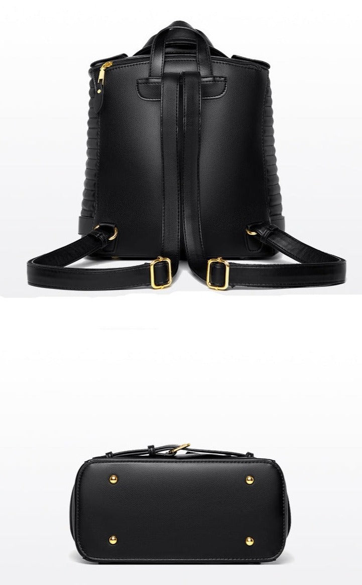 Premium Leather Backpack: Stylish and Functional - Image 14