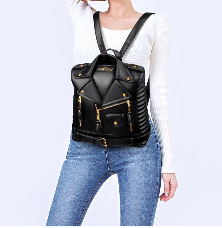 Premium Leather Backpack: Stylish and Functional - Image 16